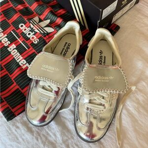Wales Bonner x Samba Silver Metallic